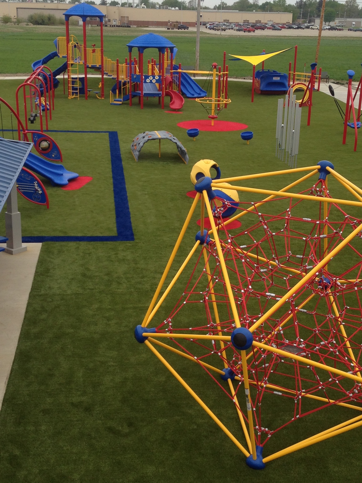 Colored Turf - Bluffton Park (2)
